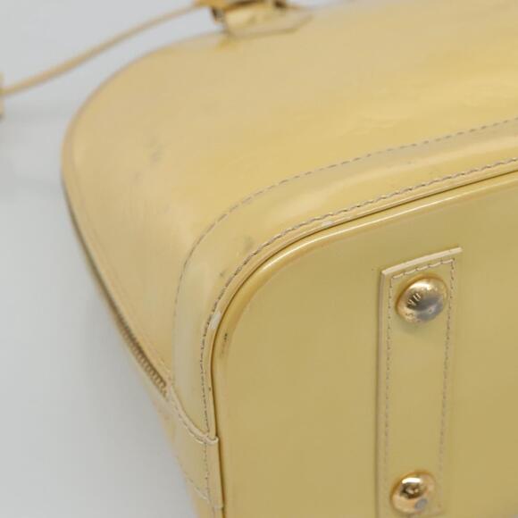 LOUIS VUITTON Monogram Vernis Alma PM Hand Bag Broncorail M91445 - Picture 15 of 16